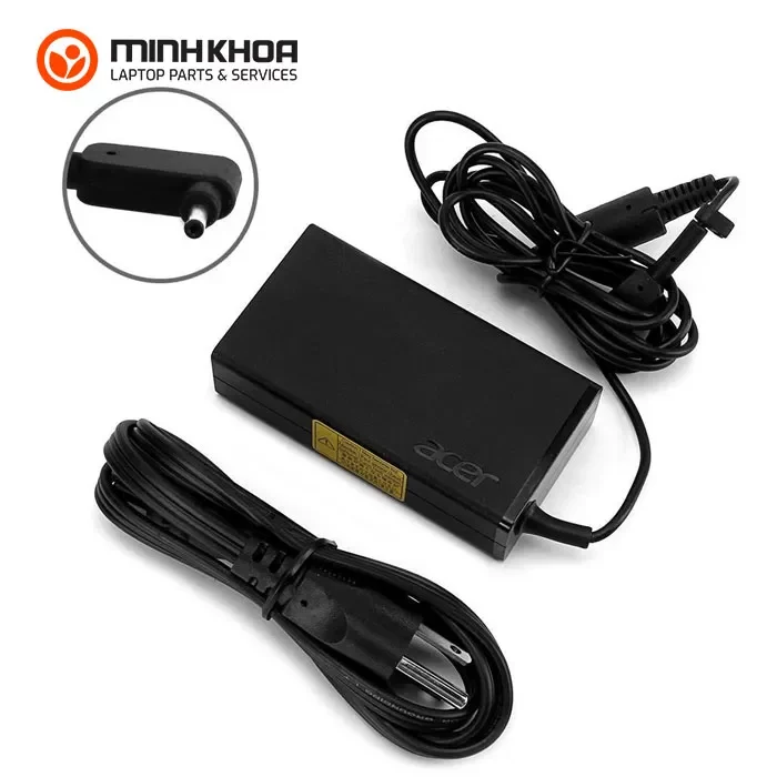 Sạc laptop Acer 19V-3.42A zin đầu nhỏ (5) Sạc Laptop Acer 19v 3.42a Zin đầu Nhỏ (5)