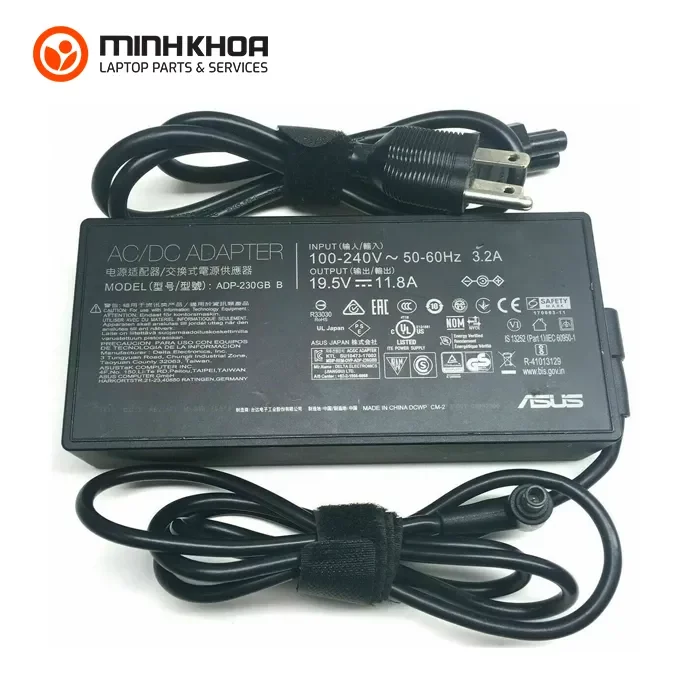 Sạc Laptop Asus 230w 19.5v 11.8a đầu Kim Lớn 6.0x3.7mm Zin (4)