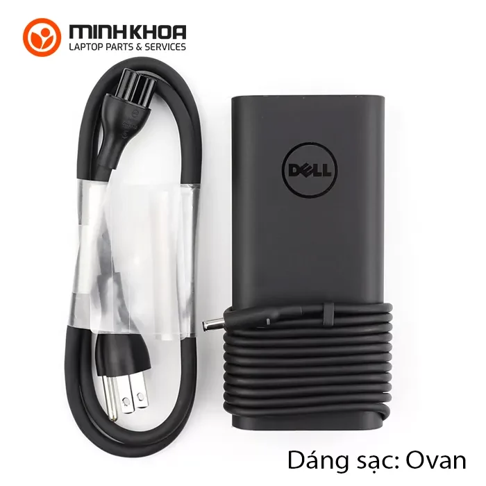 Sạc Laptop Dell 130w 19.5v 6.7a Kim Nhỏ 4.5x3.0mm Zin Ovan (4)