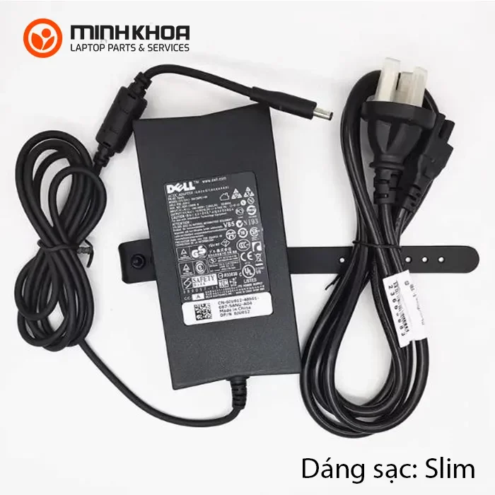 Sạc laptop Dell 130W 19.5V-6.7A kim nhỏ 4.5x3.0mm zin slim (2) Sạc Laptop Dell 130w 19.5v 6.7a Kim Nhỏ 4.5x3.0mm Zin Slim (2)