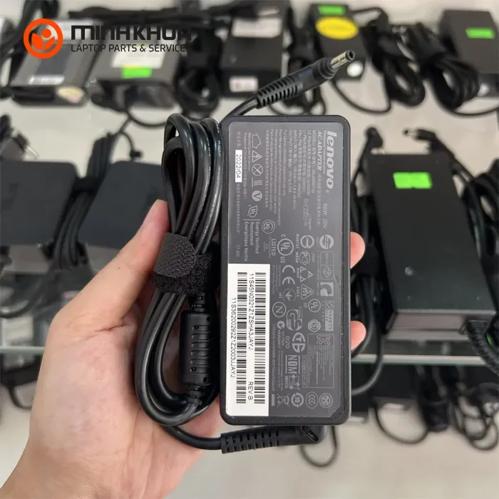 Sạc laptop Lenovo 20V- 3.25A đầu nhỏ zin (2) Sạc Laptop Lenovo 20v 3.25a đầu Nhỏ Zin (2)