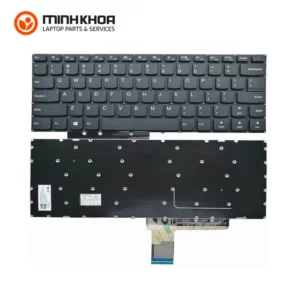 Bàn Phím Laptop Lenovo 110 14ibr, 110 14ast, 110 14isk – 110 14ibr (cáp Giữa + Nút Nguồn)