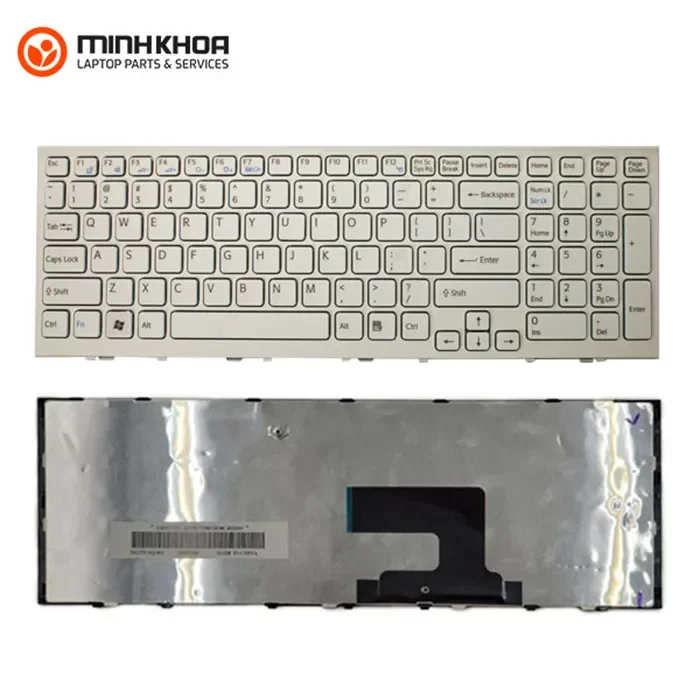 Bàn phím laptop Sony EE trắng Bàn phím laptop Sony EE trắng