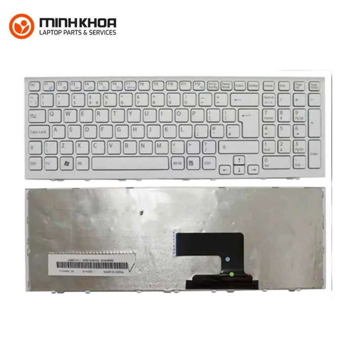 Bàn phím laptop Sony EH trắng Bàn Phím Laptop Sony Eh Trắng