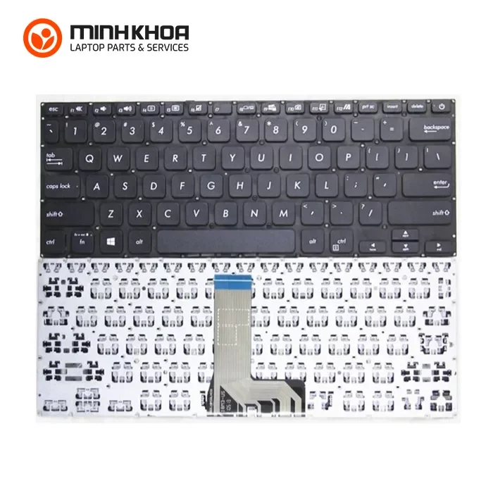 Bàn phím laptop Asus Vivobook X409, X409MA, X409J, X409FA đen Bàn Phím Laptop Asus Vivobook X409, X409ma, X409j, X409fa đen