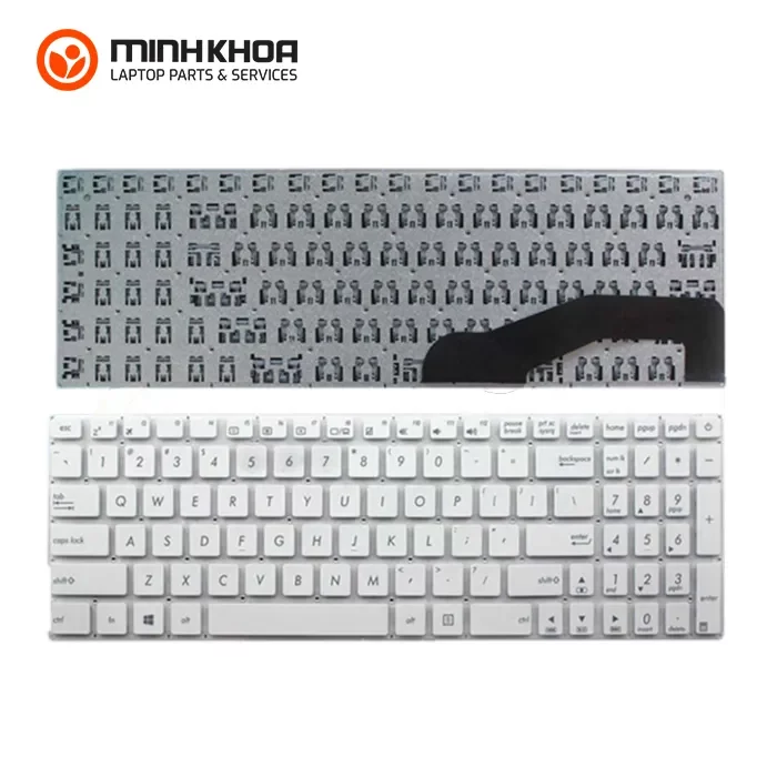Bàn phím laptop Asus X540, X540L, X540S, X540LA, X540LJ, X540S, X540SA, X540SC trắng Bàn Phím Laptop Asus X540, X540l, X540s, X540la, X540lj, X540s, X540sa, X540sc Trắng