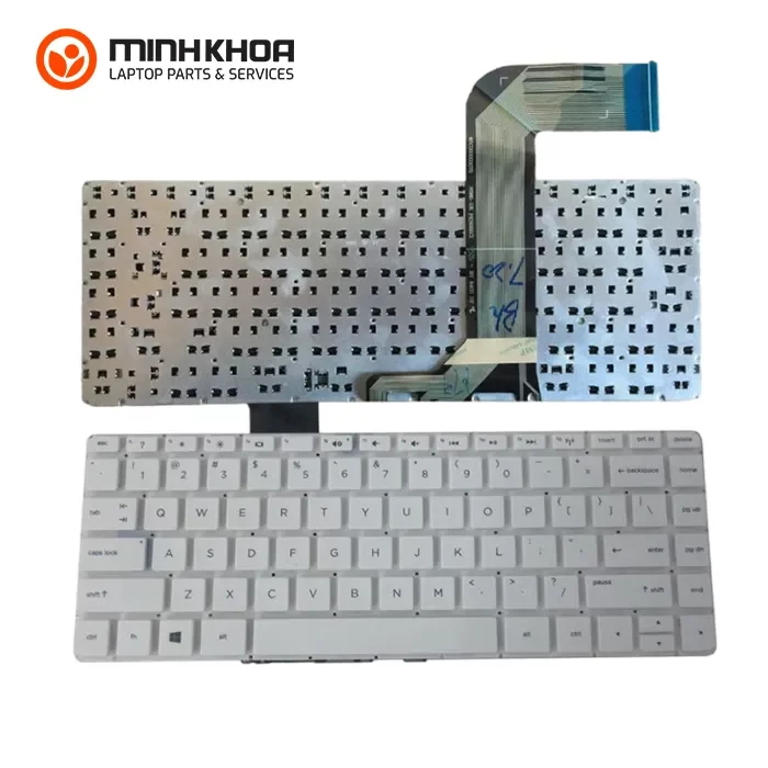Bàn phím laptop zin HP Pavilion 14P, 14V, 14P, 14-P trắng Bàn Phím Laptop Zin Hp Pavilion 14p, 14v, 14p, 14 P Trắng