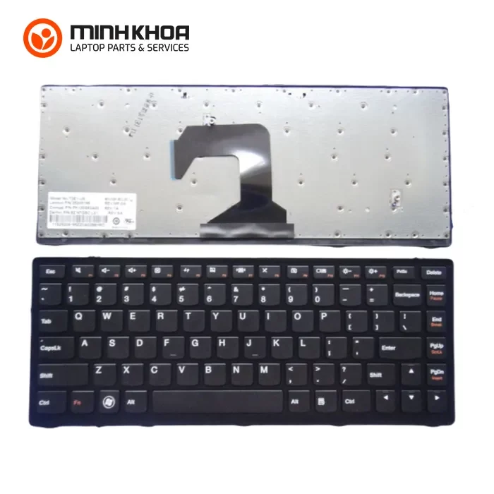 Bàn Phím Laptop Lenovo Ideapad S400, S300, S405, S400u – S400 Đen