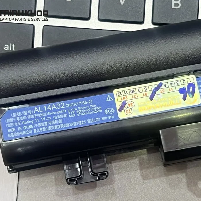 Pin laptop Acer AL14A32, Aspire E5 571, E5 411, E5 421, E5 471, E5 472, E5 511, E14, E15, V3 472, V3 572G (1) Pin Laptop Acer Al14a32, Aspire E5 571, E5 411, E5 421, E5 471, E5 472, E5 511, E14, E15, V3 472, V3 572g (1)