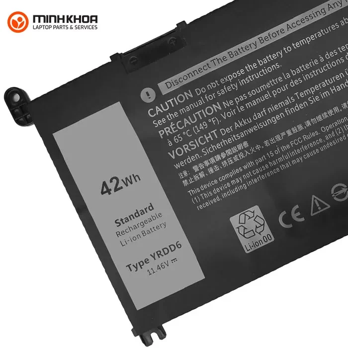 Pin ZIN laptop Dell Inspiron YRDD6 5480 5481 5482 5485 5584 5593 Vostro 5481 5581 5490 Pin Zin Laptop Dell Inspiron Yrdd6 5480 5481 5482 5485 5584 5593 Vostro 5481 5581 5490