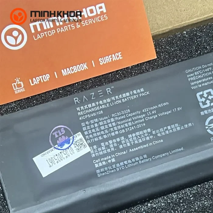 Pin zin Razer Blade RC30-0328 – Razer Blade 15 Base 2020 2021 (3) Pin Zin Razer Blade Rc30 0328 – Razer Blade 15 Base 2020 2021 (3)