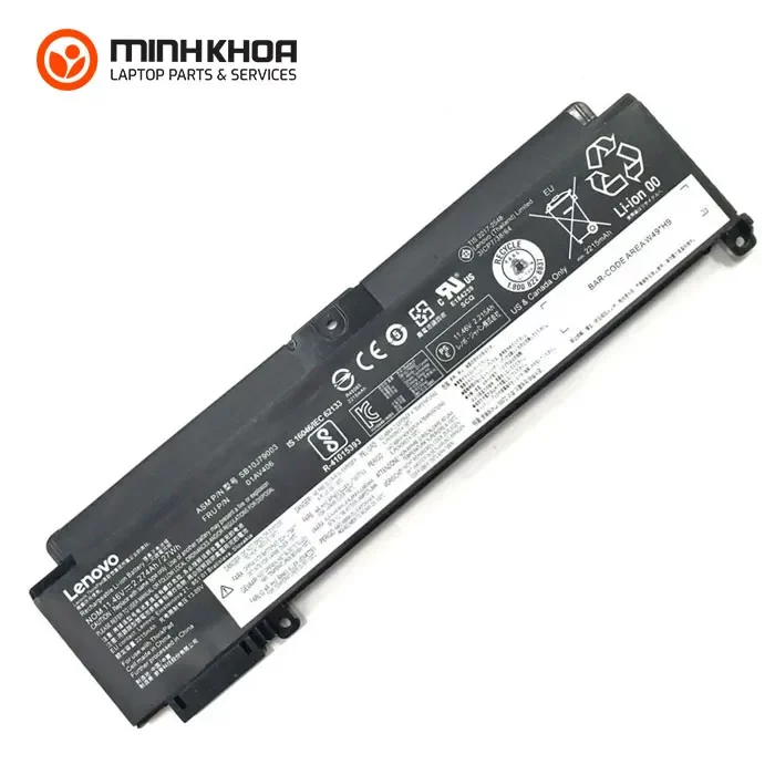 Pin Zin Laptop Lenovo Thinkpad t460s, Sb10j79003 Ngắn, T470s