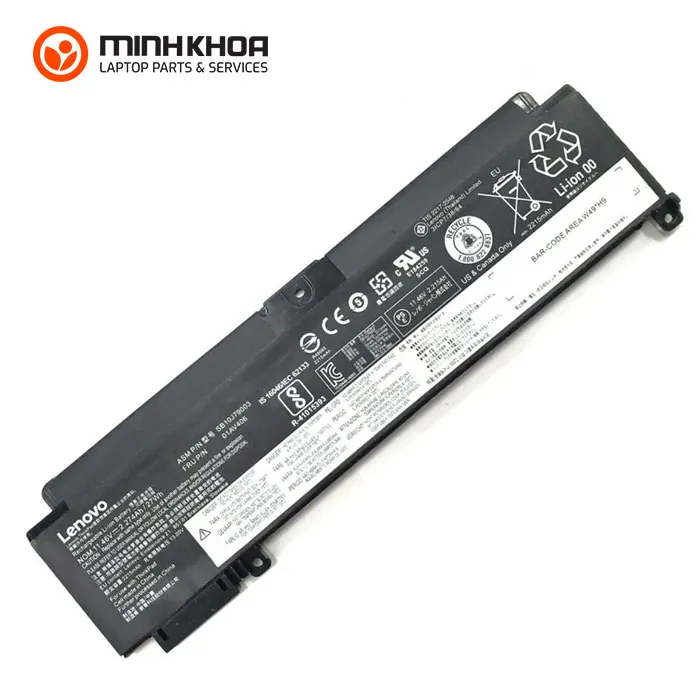 Pin Zin Laptop Lenovo Thinkpad t460s, Sb10j79003 Ngắn, T470s