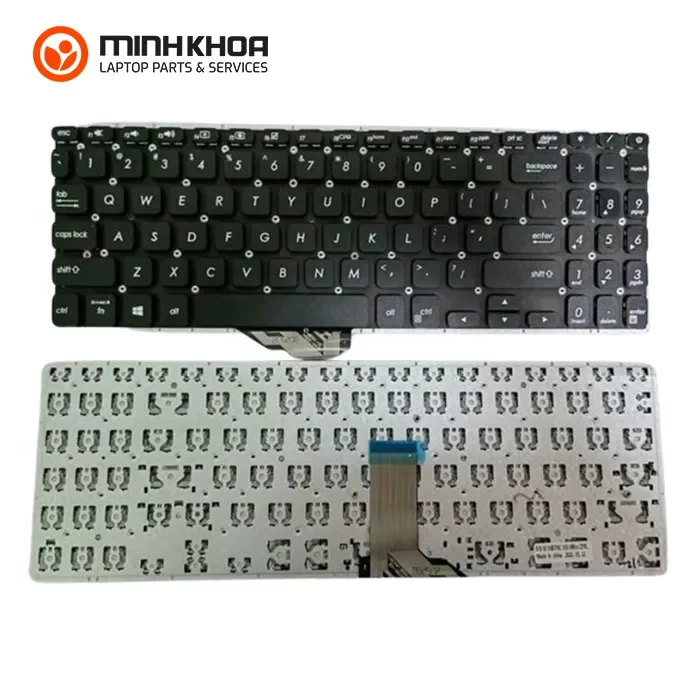 Bàn phím laptop Asus Vivobook S15 S530, K530F, S530FA, S530U, X530, X530F, X530UA đen Bàn Phím Laptop Asus Vivobook S15 S530, K530f, S530fa, S530u, X530, X530f, X530ua đen