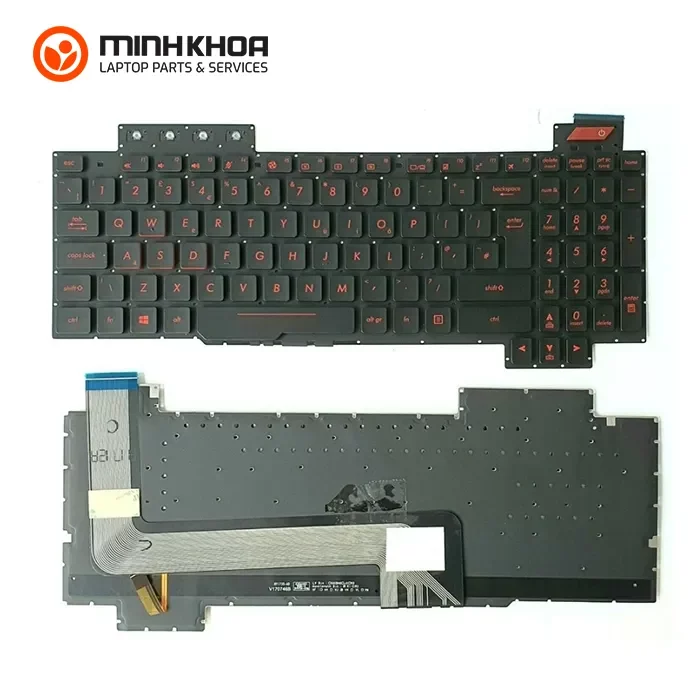 Bàn Phím Zin Led Laptop Asus Rog Fx503v, Fx63, Fx503vd