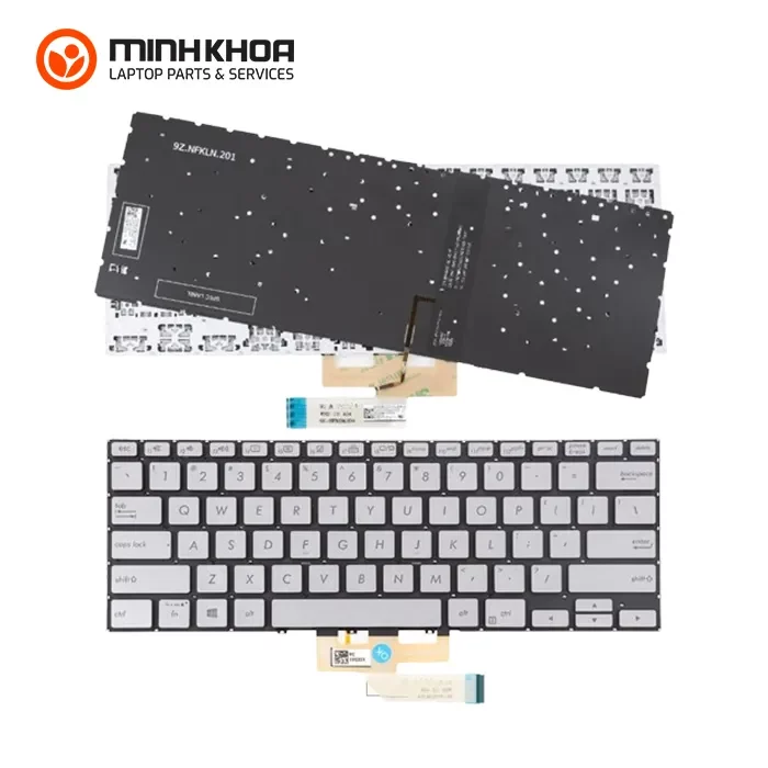 Bàn Phím Zin Led Laptop Asus Zenbook Flip 14 Um462, Ux462