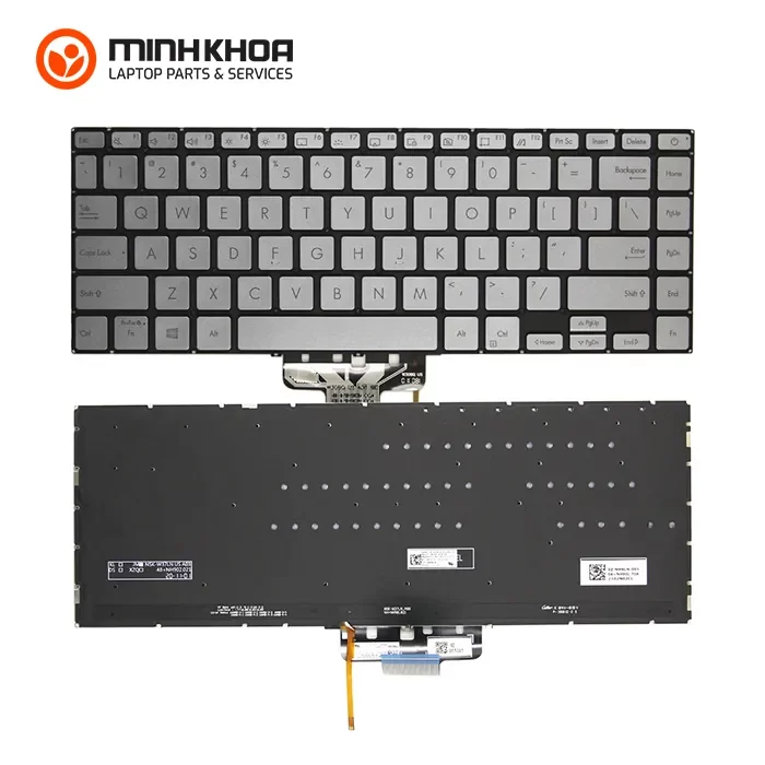 Bàn Phím Zin Led Laptop Asus Zenbook 14 Ux434, Ux434f, Ux434fa, Ux434fl