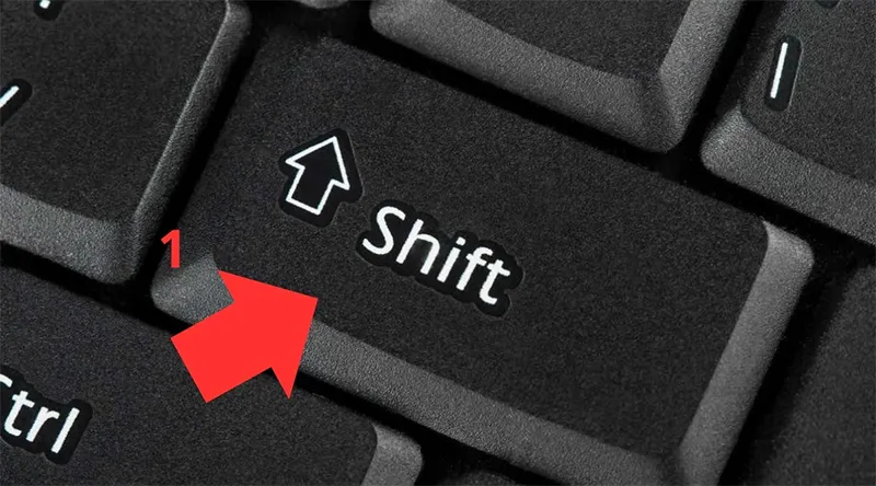 Bàn Phím Không Nhấn được Phím Shift (4)