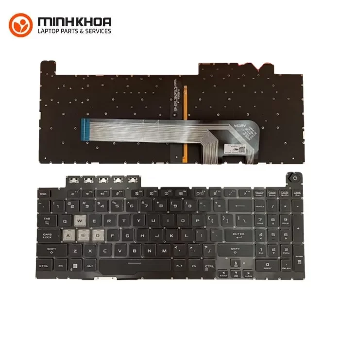 Bàn phím led laptop Asus TUF Gaming F15 A15 FX507, FA507 7 màu (2) Bàn Phím Led Laptop Asus Tuf Gaming F15 A15 Fx507, Fa507 7 Màu (2)