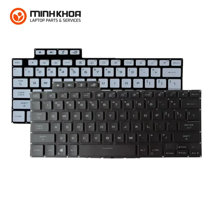 Bàn phím zin led laptop Asus ROG G15 GU603, GA503 bạc Bàn Phím Zin Led Laptop Asus Rog G15 Gu603, Ga503 Bạc
