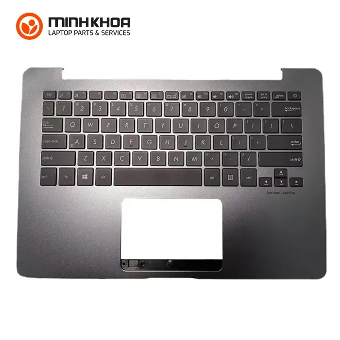 Bàn Phím Zin Led Laptop Asus Zenbook Ux430 + Vỏ C Màu Gold