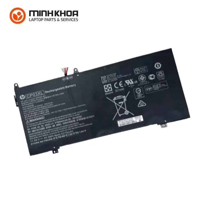 Pin zin laptop HP Spectre CP03XL, 13AE (3) Pin Zin Laptop Hp Spectre Cp03xl, 13ae (3)