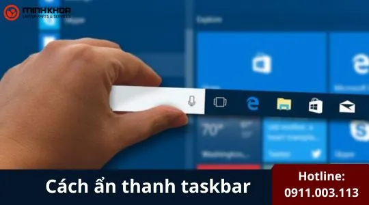 Cách ẩn Thanh Taskbar (2)