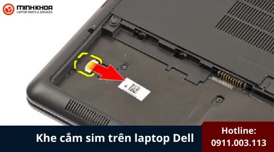 Khe Cắm Sim Trên Laptop Dell (1)