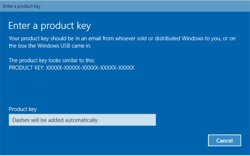 Các Loại Key Bản Quyền Windows (2)