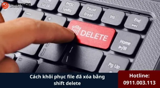 Cách Khôi Phục File đã Xóa Bằng Shift Delete