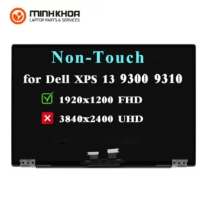 Cụm Màn Hình Laptop 13.4 Inch Full Hd Dell Xps13 9310 9300 Bạc Trắng (2)