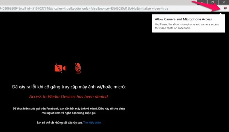 Lỗi Gọi Video Trên Facebook Không Thấy Hình Trên Laptop (20)