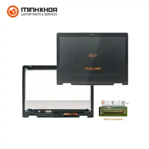 Màn Hình Cảm ứng 13.3 Inch Full Hd Màn + Kính Delll 7368 7378 (có Khung Tròn)