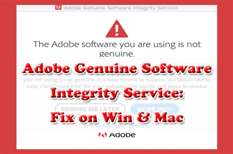 Tắt Adobe Genuine Software Integrity Service (1)