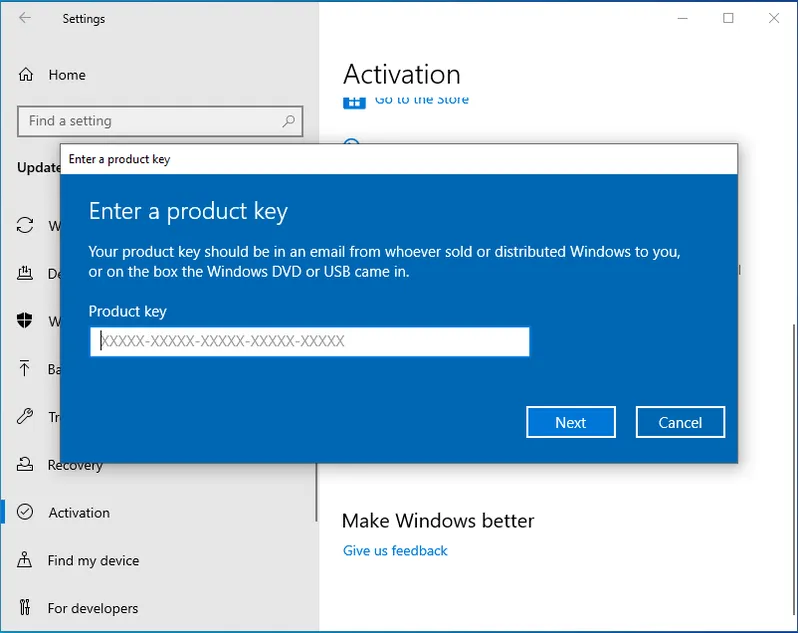 Windows 10 Activation Key (1)