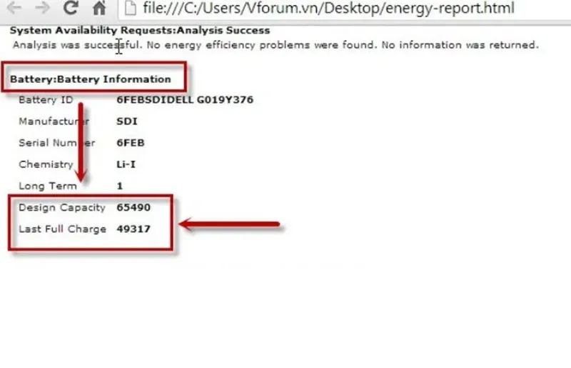 Kiểm Tra độ Chai Pin Laptop (7)