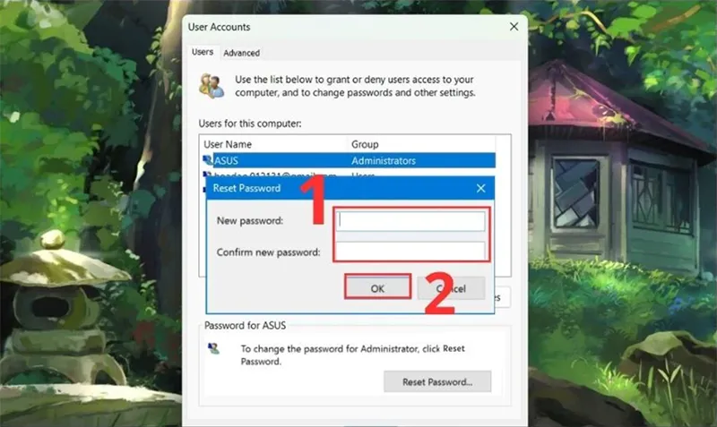 Những Cách Thay đổi Pass Máy Tính Win 11 (10)