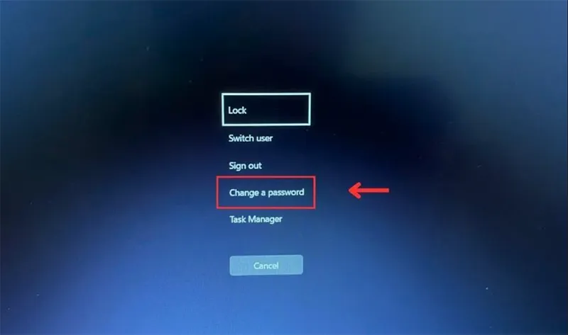 Thay đổi Pass Máy Tính Win 11 (4)
