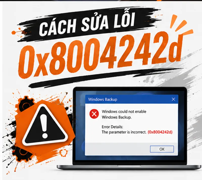 Cách Sửa Lỗi 0x8004242d Nhanh, Tốt