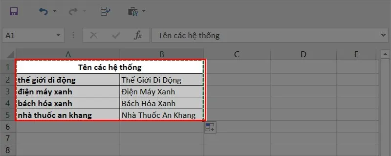 Chuyển Chữ Thường Thành Chữ Hoa Trong Excel (1)