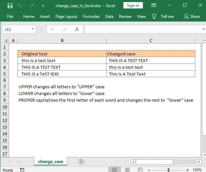 Chuyển Chữ Thường Thành Chữ Hoa Trong Excel (18)