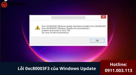 Lỗi 0xc80003f3 Của Windows Update (3)