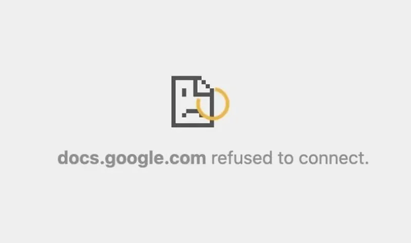 Lỗi Docs.google.com Refused To Connect Làm Thế Nào để Khắc Phục (6)