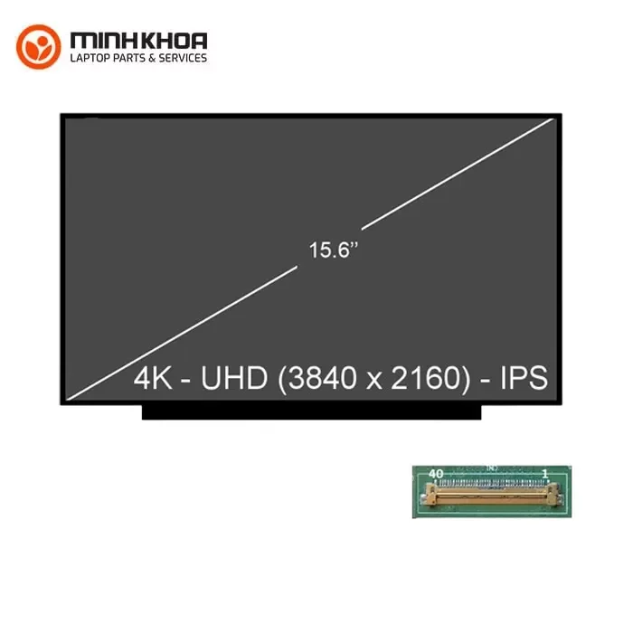 Màn hình laptop 15.6 inch 40 pin 4K LQ156D1JW42 T560 P53 MSI 15MS-1653 (1) Màn Hình Laptop 15.6 Inch 40 Pin 4k Lq156d1jw42 T560 P53 Msi 15ms 1653 (1)