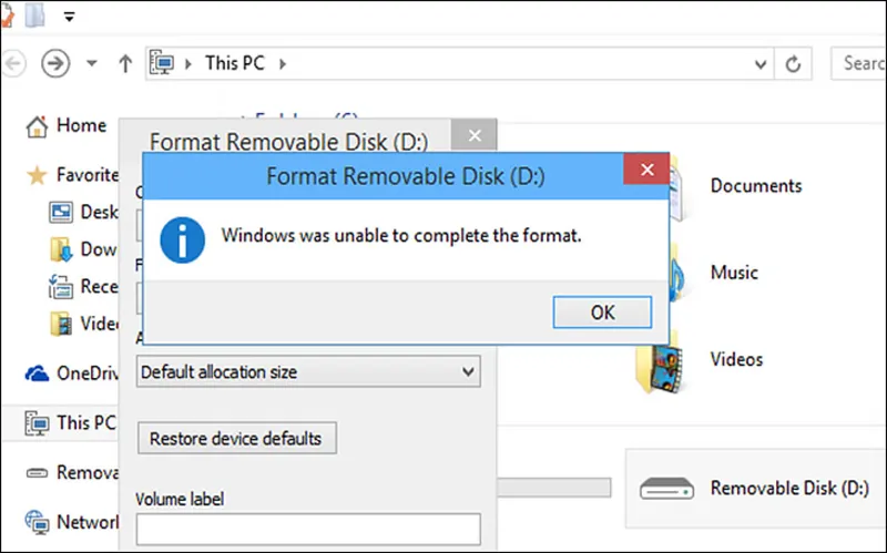 Cách Format Thẻ Nhớ Sd Bị Lỗi (8)