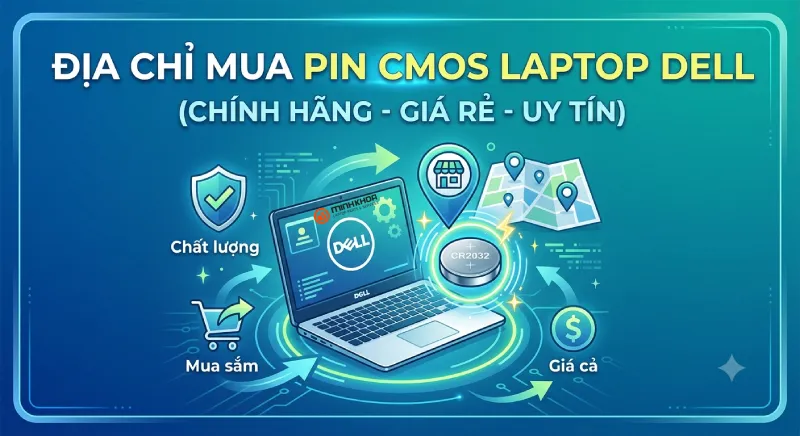 Địa Chỉ Mua Pin Cmos Laptop Dell (6)