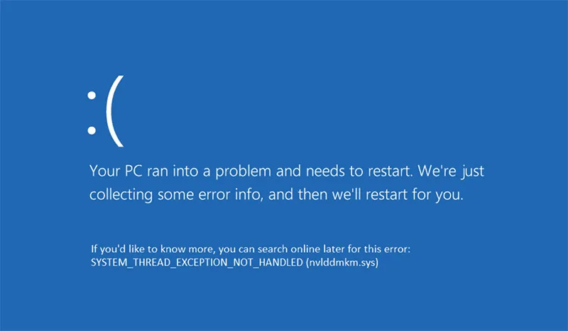 Lỗi Bsod System Thread Exception Not Handled (7 Cách Fix) (3)