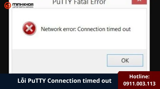 Cách Khắc Phục Putty Connection Timed Out (5)