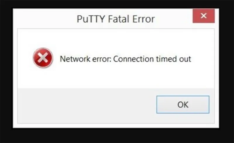 Cách Khắc Phục Putty Connection Timed Out (7)