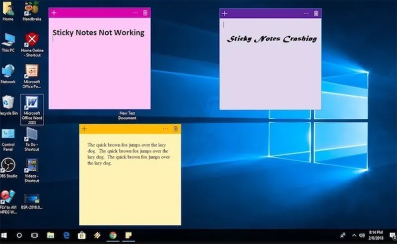 Cách Tạo Note Trên Màn Hình Máy Tính (3)